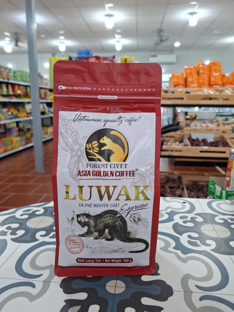 Luwak weasel coffee